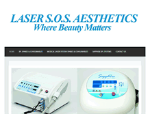 Tablet Screenshot of lasersosaesthetics.com